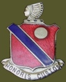 Distinctive insignia of the 189th Field Artillery Regiment, Second Worldwar